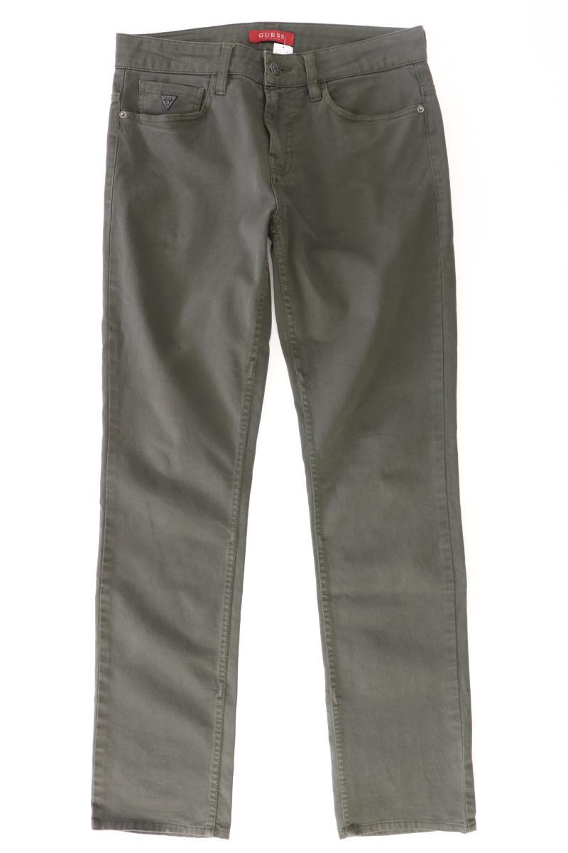 Guess Skinny Jeans für Herren Gr. W29 olivgrün aus Baumwolle