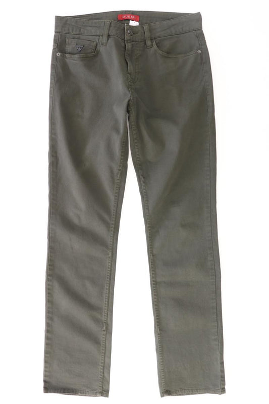 Guess Skinny Jeans für Herren Gr. W29 olivgrün aus Baumwolle