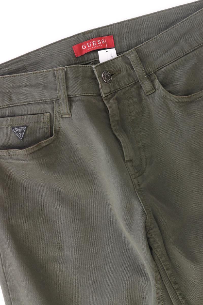 Guess Skinny Jeans für Herren Gr. W29 olivgrün aus Baumwolle
