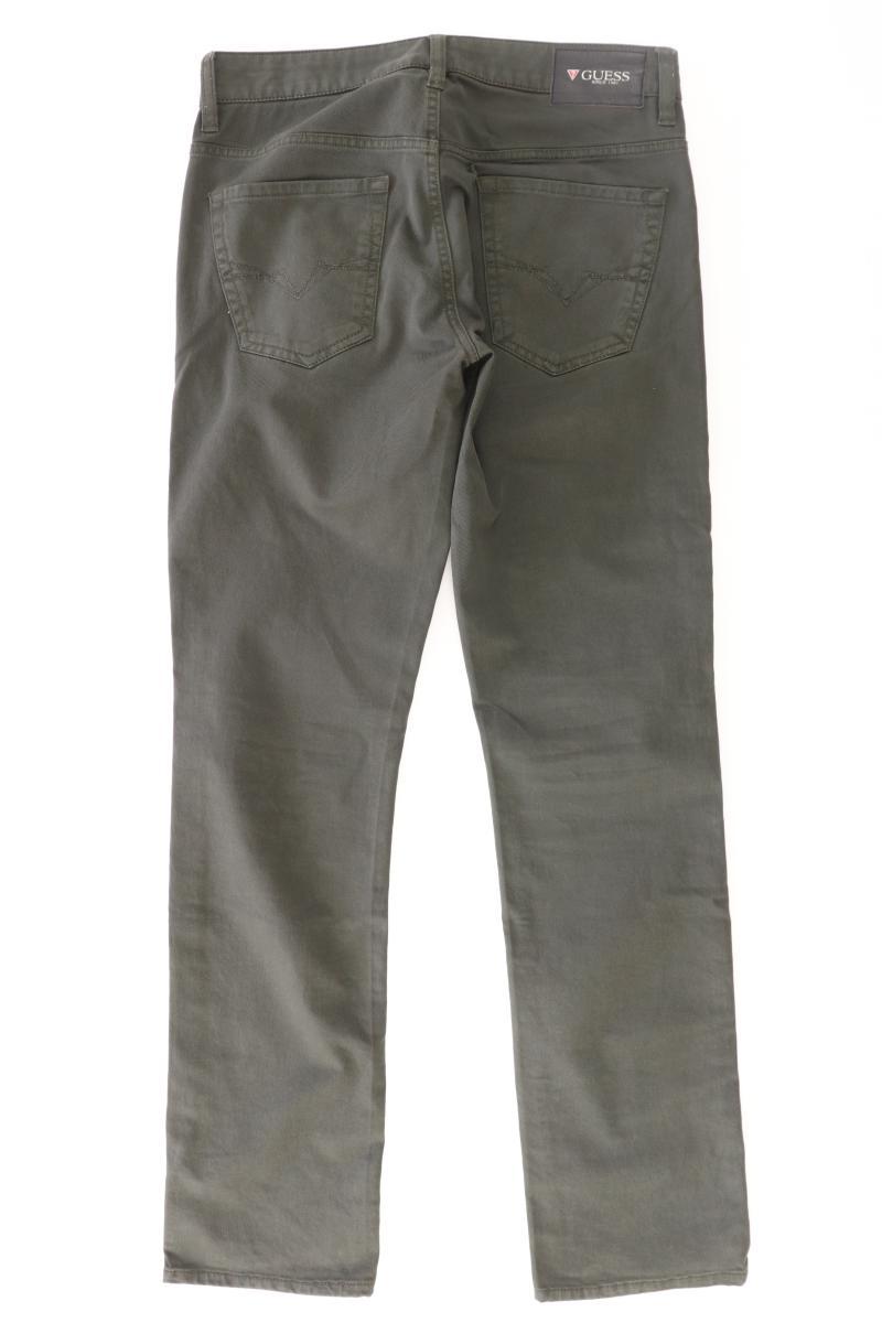 Guess Skinny Jeans für Herren Gr. W29 olivgrün aus Baumwolle