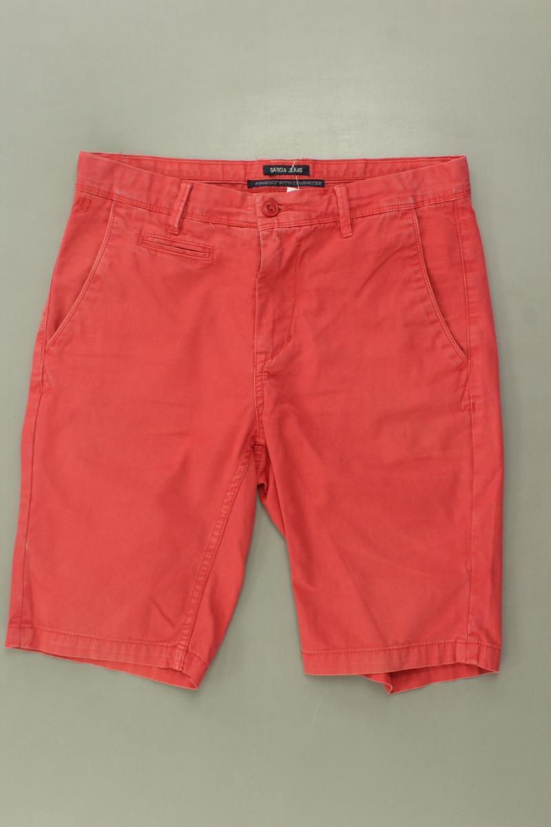 Garcia Jeans Chino Shorts für Herren Gr. XS rot aus Baumwolle