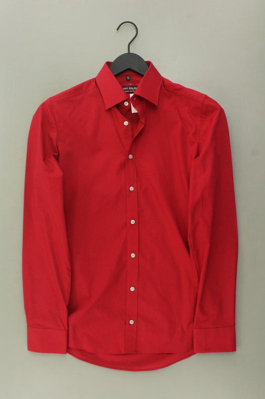 MARVELIS Langarmhemd für Herren Gr. Hemdgröße 38 neuwertig rot aus Baumwolle