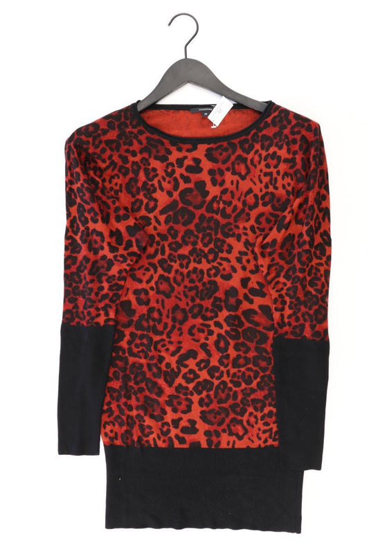comma, Longpullover Gr. 38 mit Tierdruck mehrfarbig aus Viskose