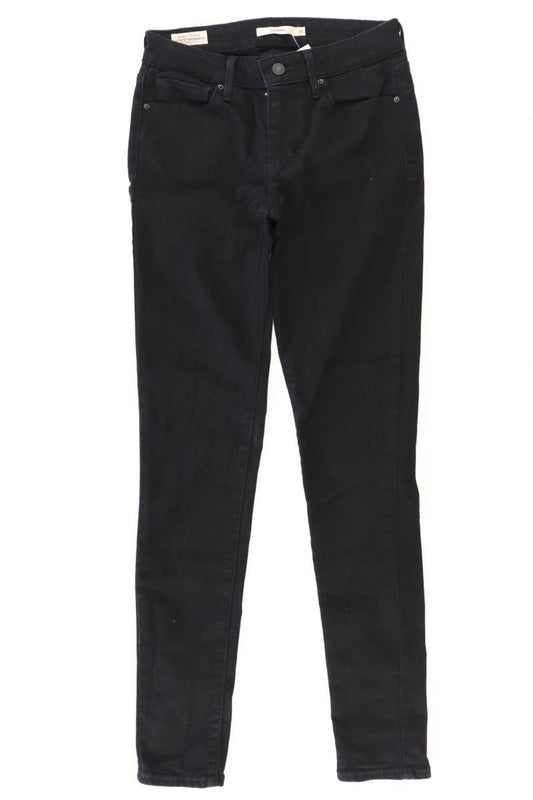 Levi's Skinny Jeans Gr. W26 schwarz aus Baumwolle
