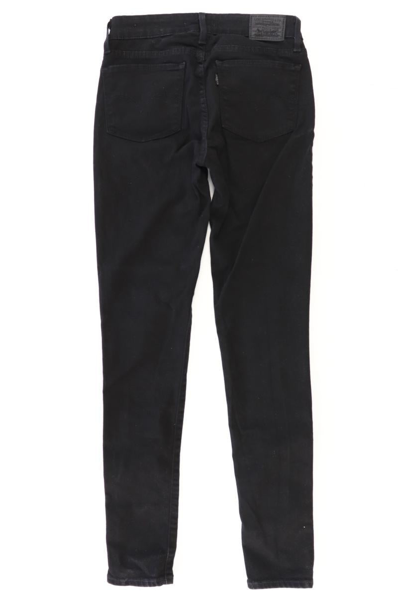 Levi's Skinny Jeans Gr. W26 schwarz aus Baumwolle