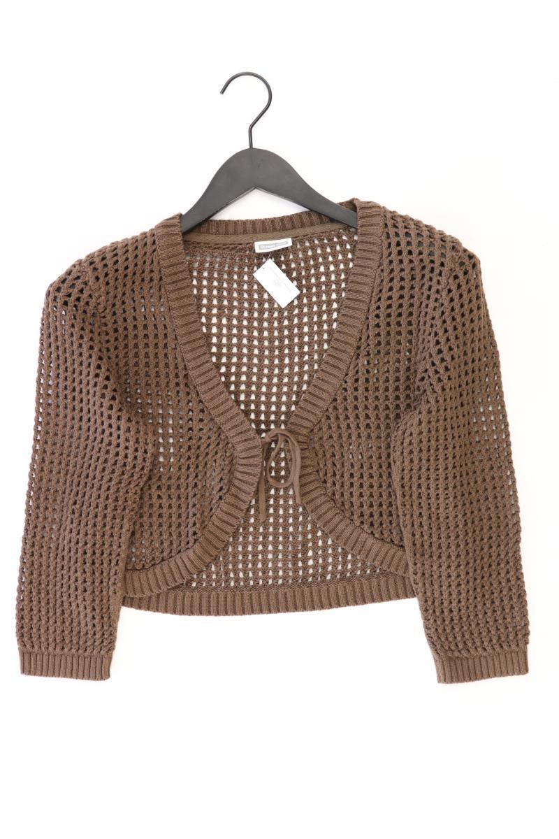 Street One Strickjacke Gr. 40 3/4 Ärmel braun