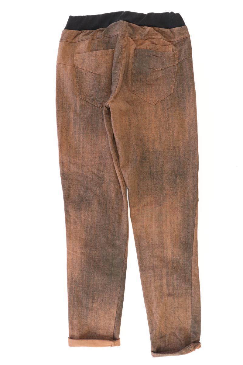 Hose Gr. M neu mit Etikett mit Pailletten braun aus Baumwolle