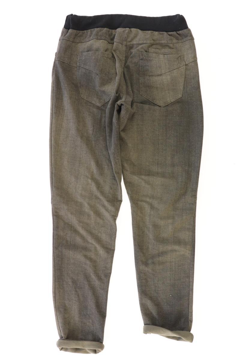 Hose Gr. L mit Pailletten olivgrün