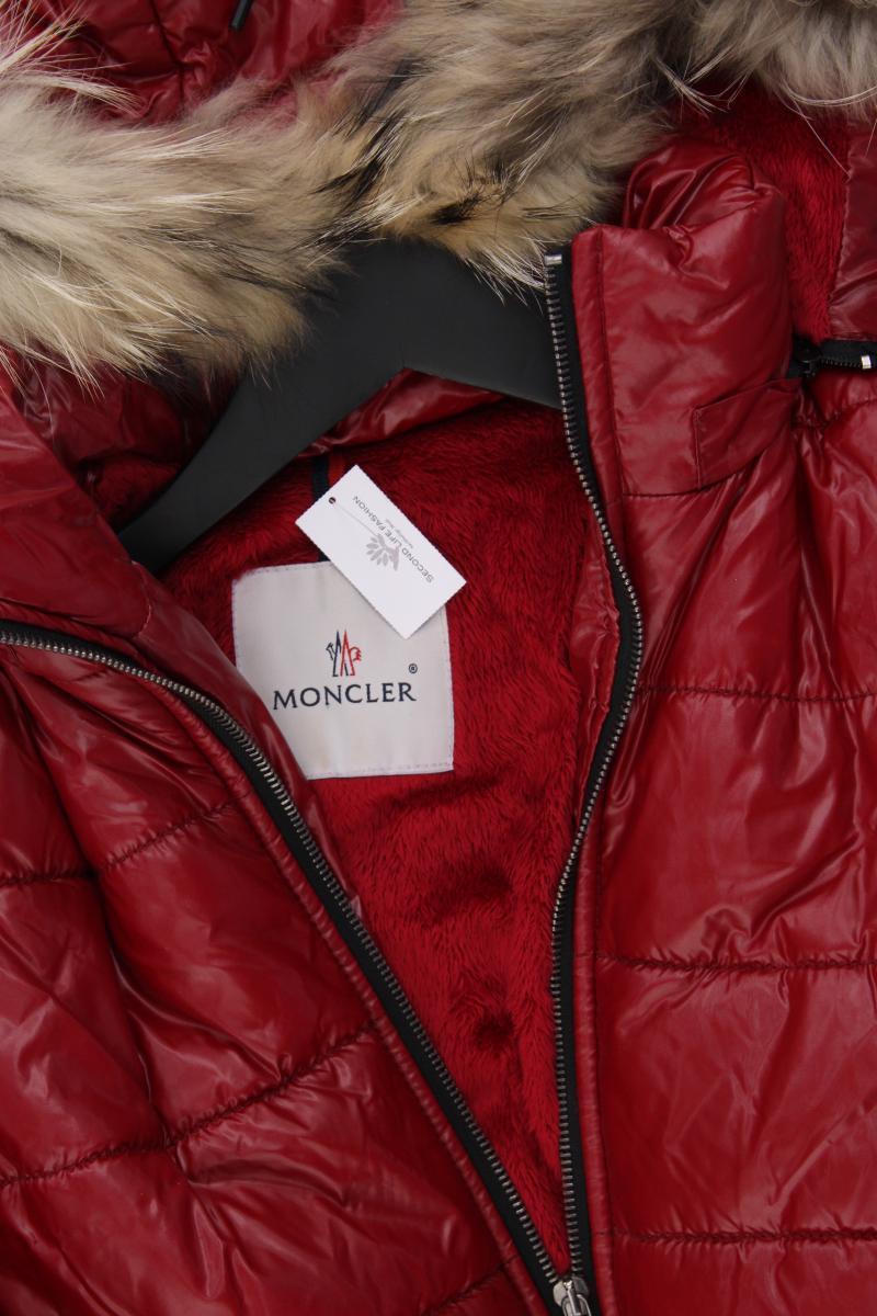 Moncler Daunenjacke Gr. 34 rot aus Polyamid