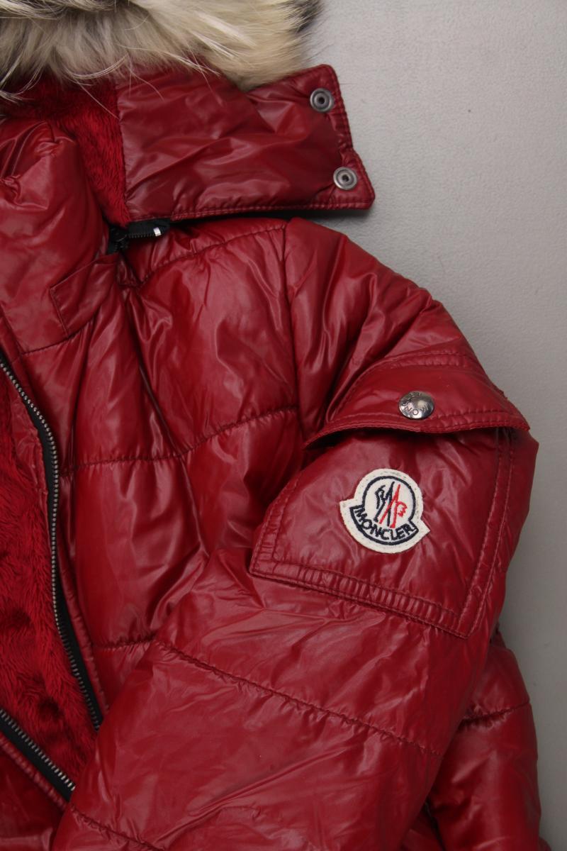 Moncler Daunenjacke Gr. 34 rot aus Polyamid