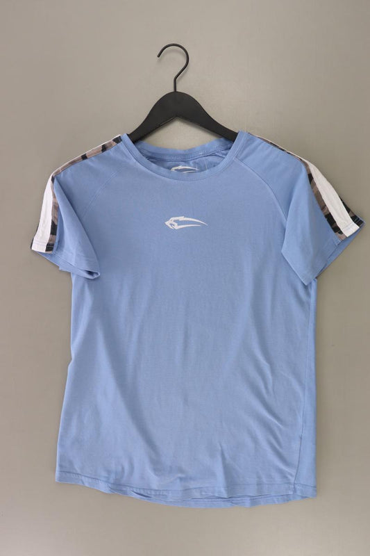 Smilodox T-Shirt für Herren Gr. S Kurzarm blau aus Baumwolle