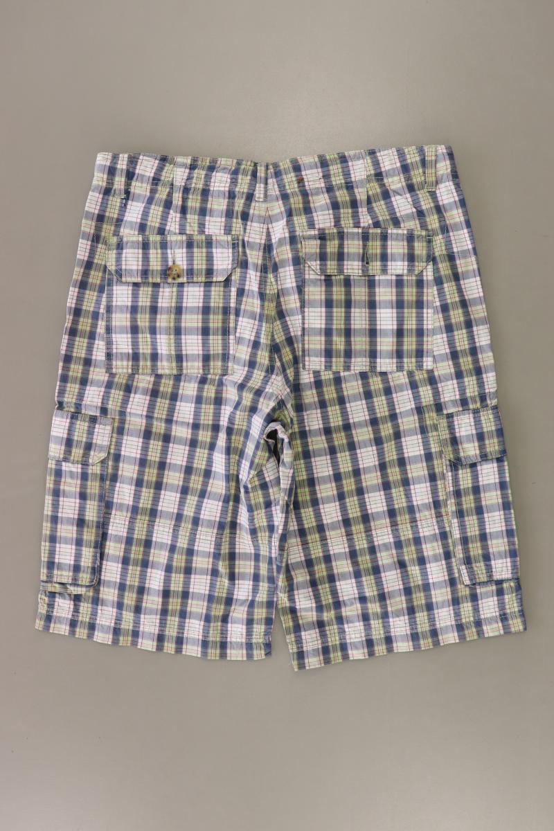 Gin Tonic Shorts für Herren Gr. W34 kariert grün aus Baumwolle