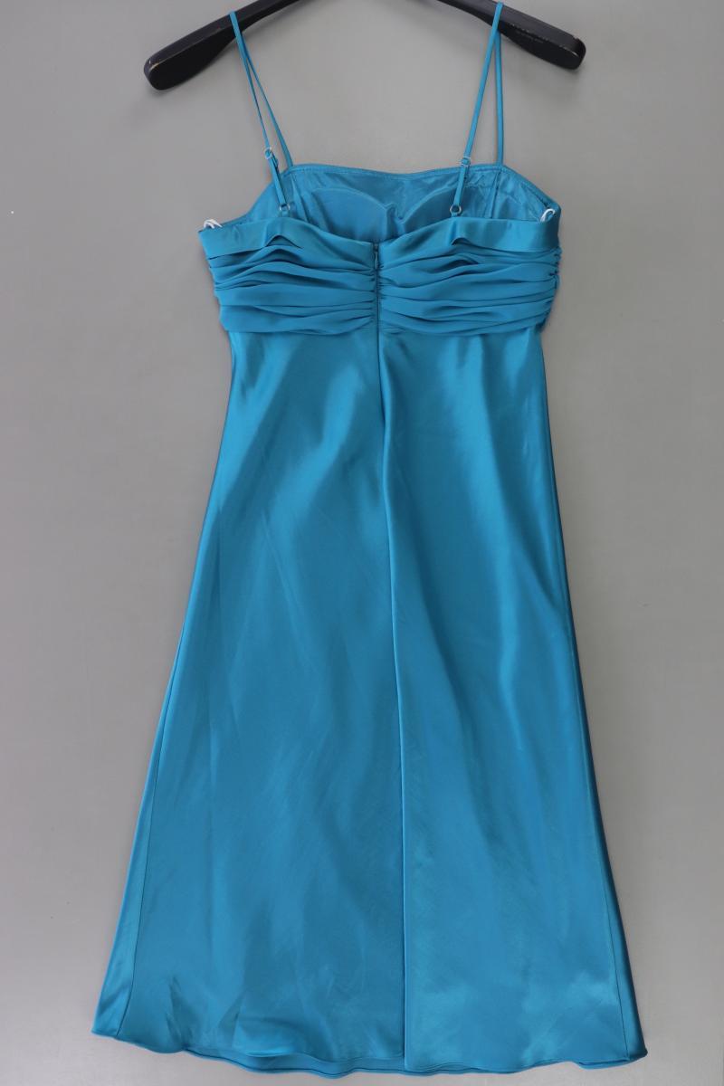 NOX Abendkleid Gr. M Träger türkis aus Polyester