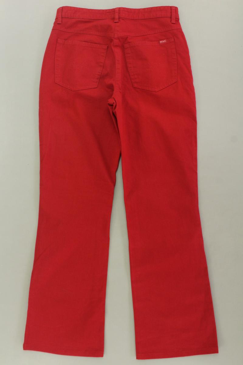 MAC Straight Jeans Gr. 38/L32 Modell Gladis rot aus Baumwolle