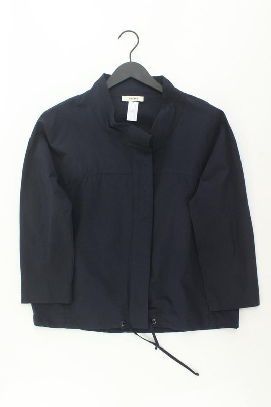 Alpha Studio Regular Jacke Gr. 40 blau aus Baumwolle