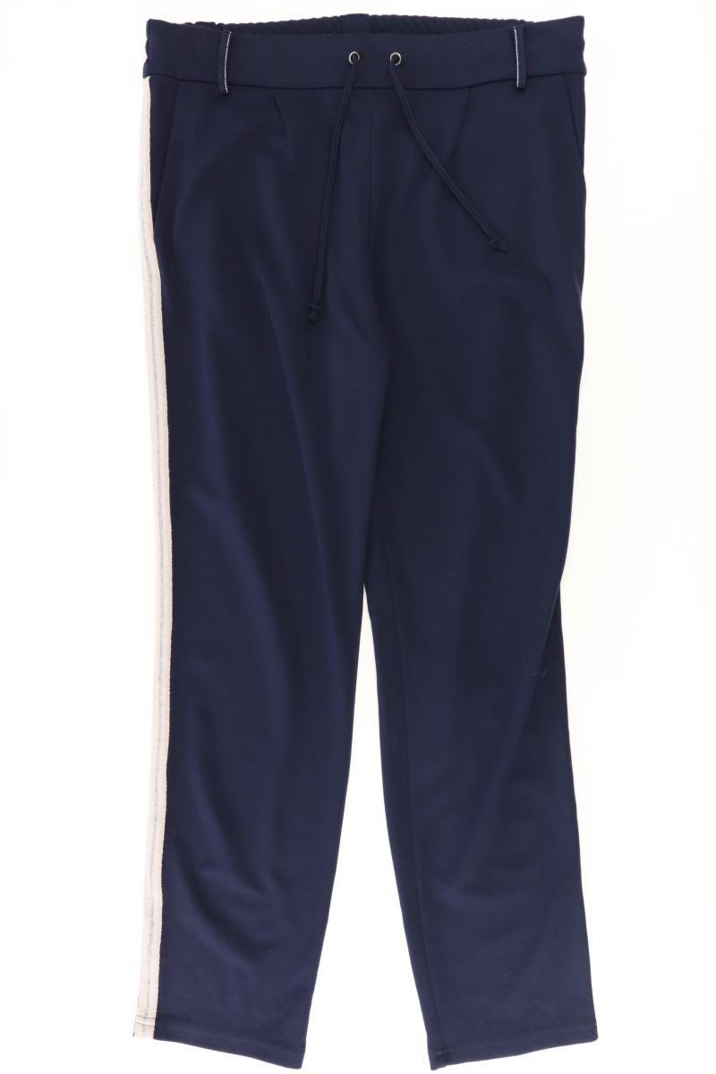 Gollehaug Stoffhose Gr. 40 blau aus Baumwolle