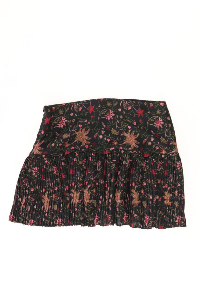 eksept Rock Gr. S mit Blumenmuster schwarz aus Polyester