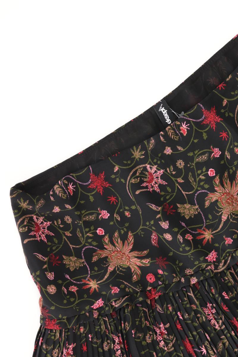 eksept Rock Gr. S mit Blumenmuster schwarz aus Polyester