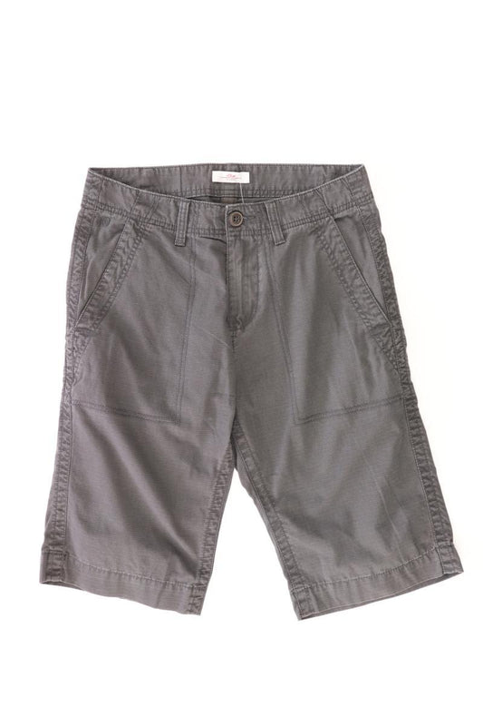 s.Oliver Shorts für Herren Gr. W29 grau aus Baumwolle