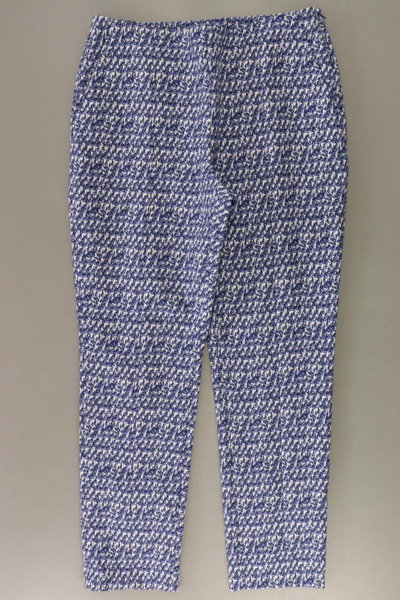 M&S Stoffhose Gr. 42 blau aus Polyester