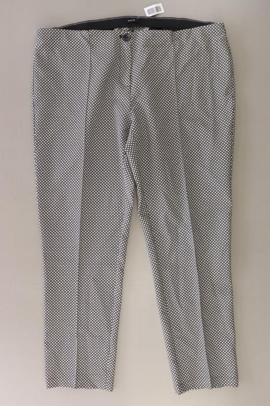 Opus Stoffhose Modell Eriko Gr. 44 geometrisches Muster grau aus Polyester