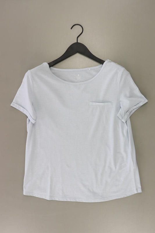 edc by Esprit T-Shirt Gr. XL Kurzarm blau aus Baumwolle