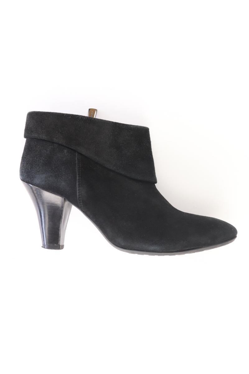 Wildleder Stiefeletten Gr. 38 schwarz