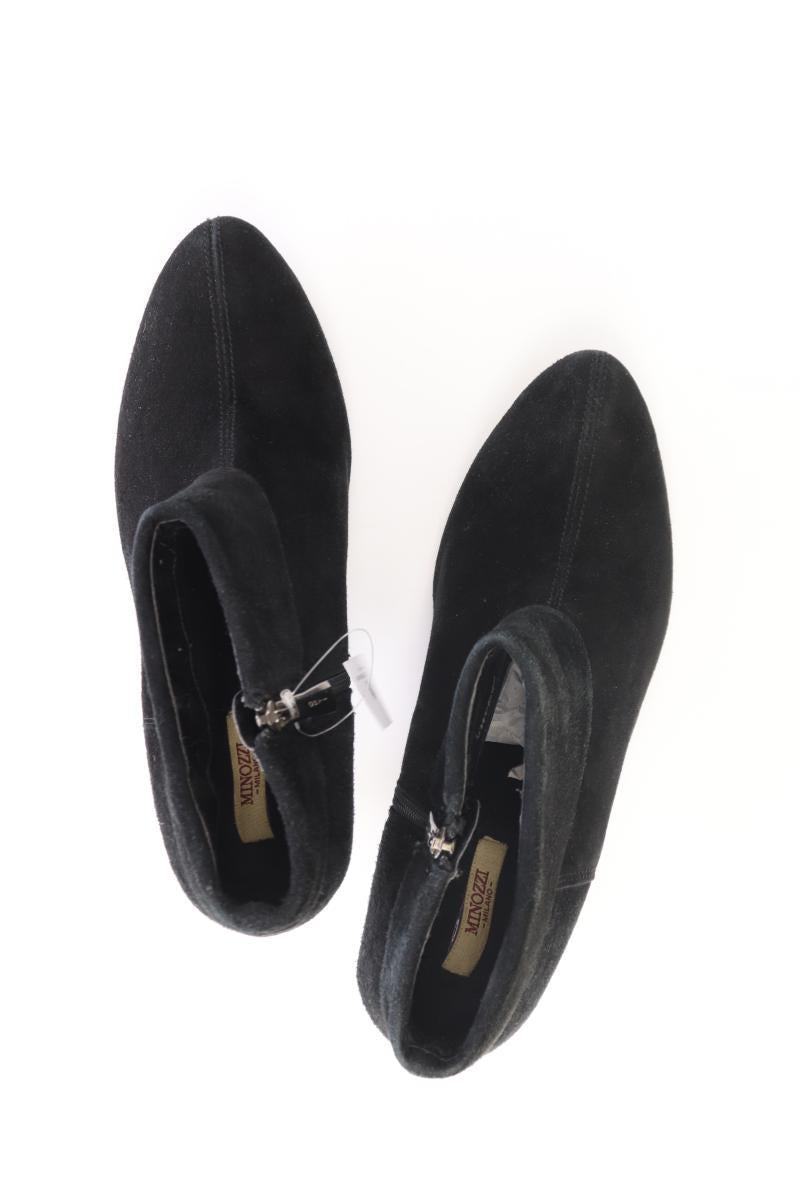 Wildleder Stiefeletten Gr. 38 schwarz