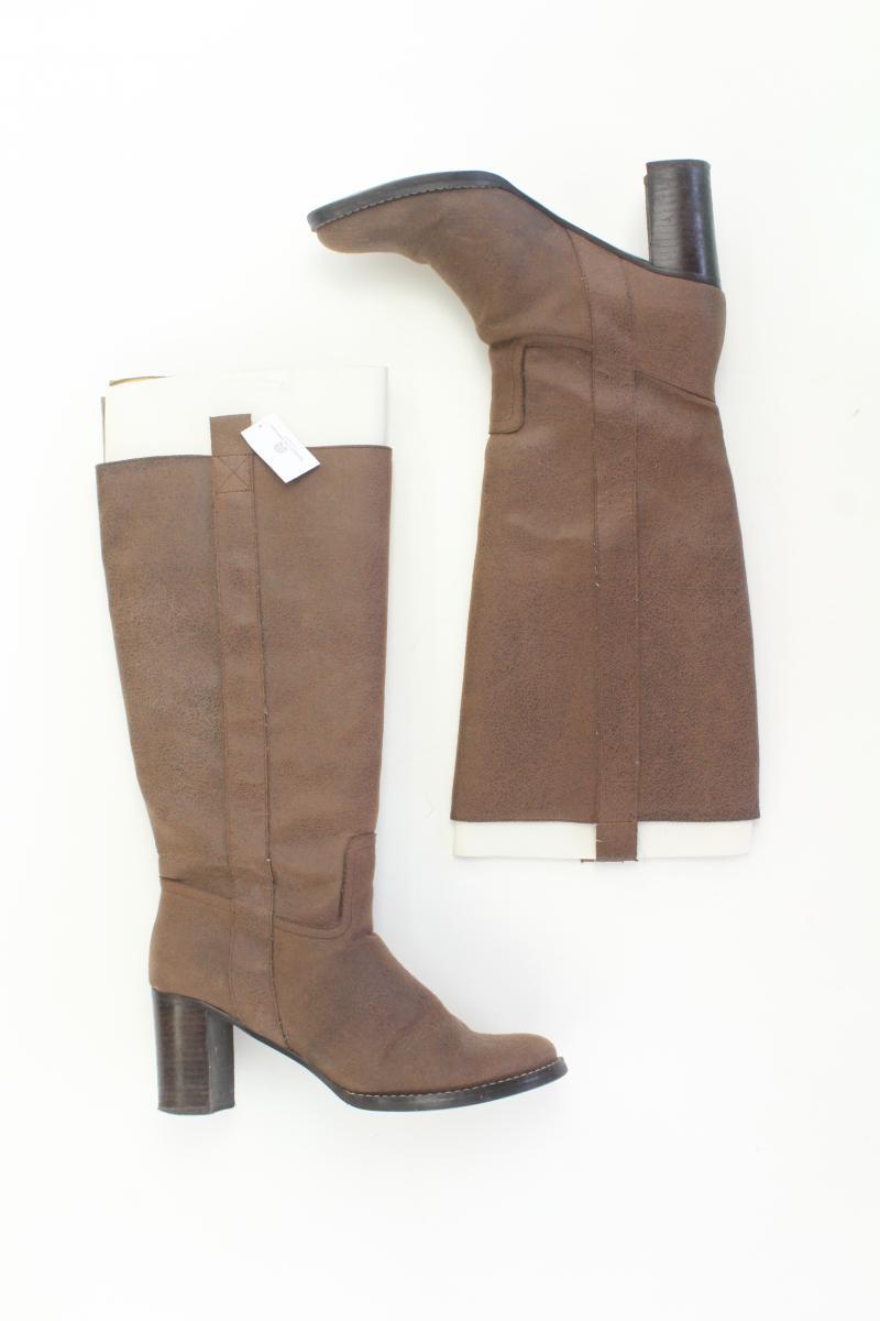 High-Heel Stiefel Gr. 38 braun