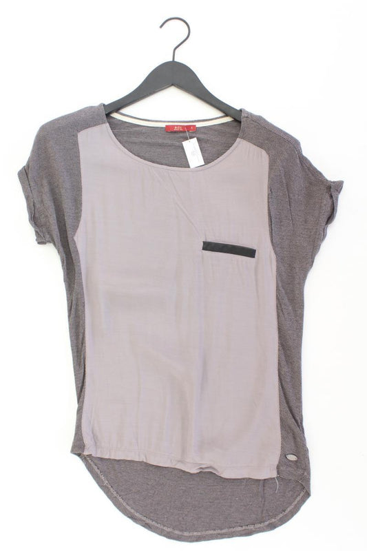 edc by Esprit Kurzarmbluse Gr. S lila aus Viskose