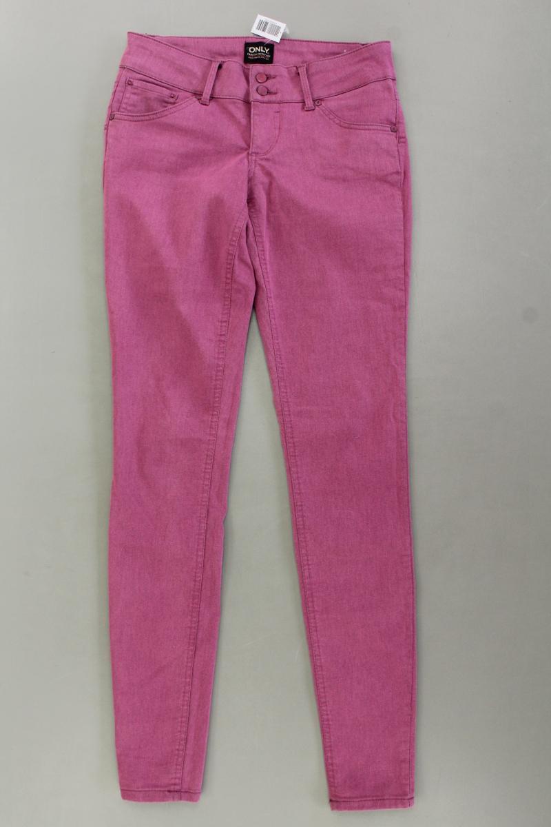 Only Five-Pocket-Hose Gr. 38/L34 Modell Lena lila aus Baumwolle