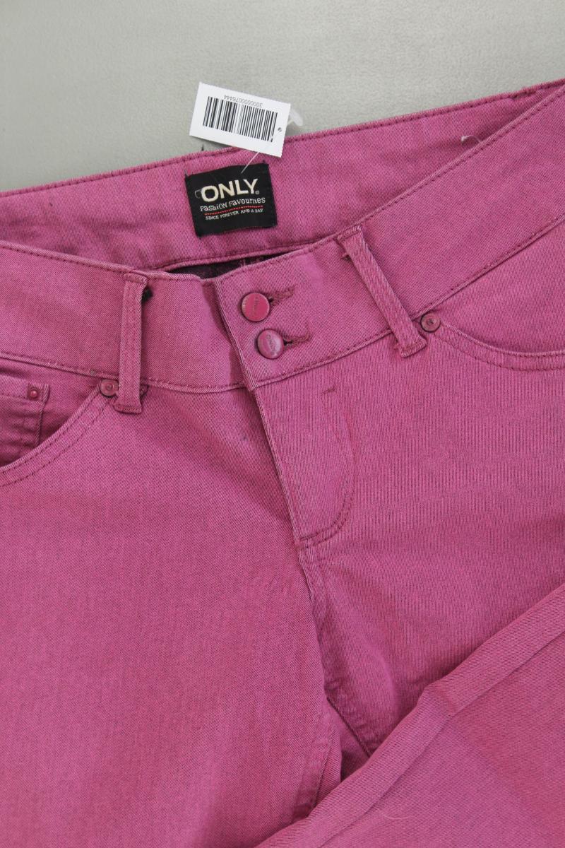 Only Five-Pocket-Hose Gr. 38/L34 Modell Lena lila aus Baumwolle