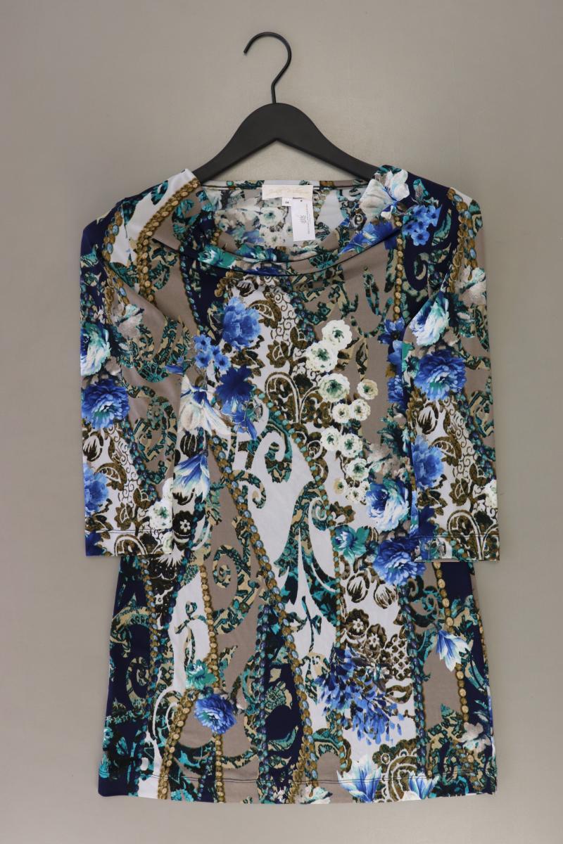 Judith Williams Printshirt Gr. 34 mit Blumenmuster 3/4 Ärmel mehrfarbig