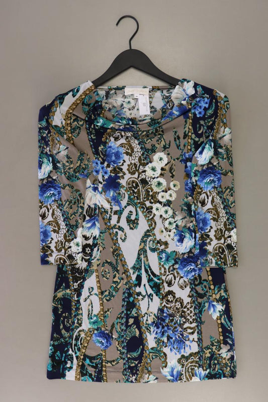 Judith Williams Printshirt Gr. 34 mit Blumenmuster 3/4 Ärmel mehrfarbig