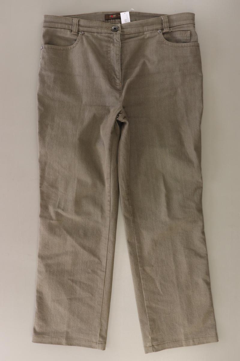 TONI Straight Jeans Gr. Kurzgröße 42 Modell Toni Belmonte braun aus Baumwolle