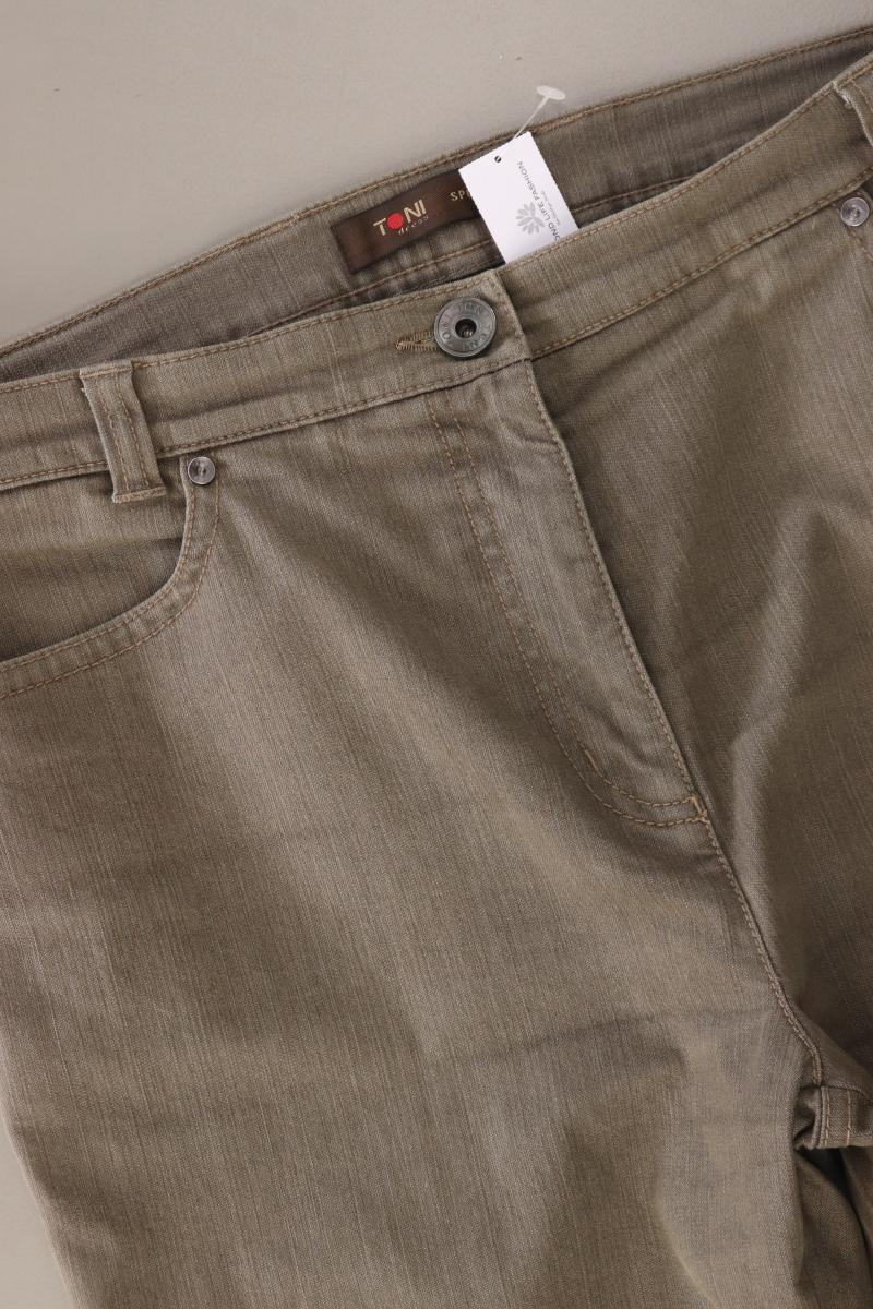 TONI Straight Jeans Gr. Kurzgröße 42 Modell Toni Belmonte braun aus Baumwolle