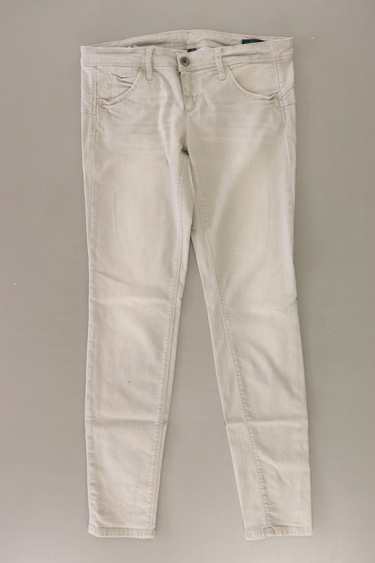 Benetton Skinny Jeans Gr. W30 grau aus Baumwolle