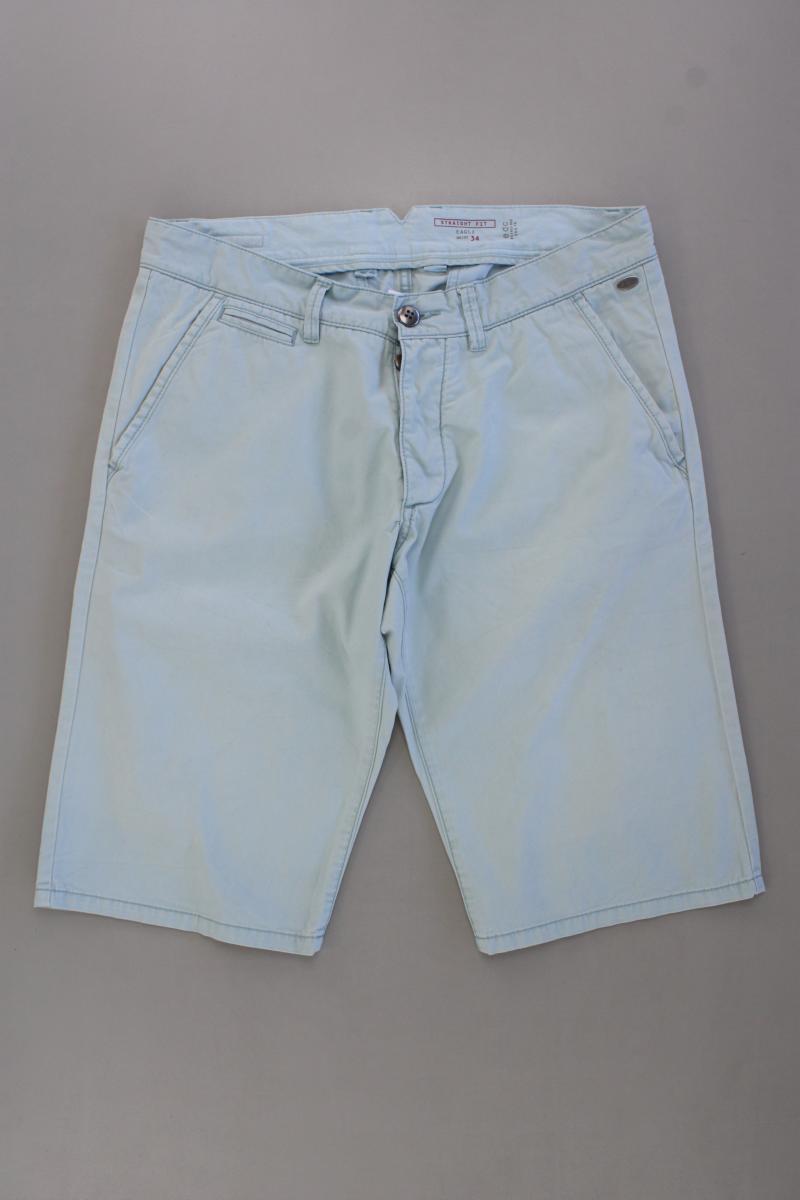 edc by Esprit Chino Shorts für Herren Gr. W34 türkis aus Baumwolle