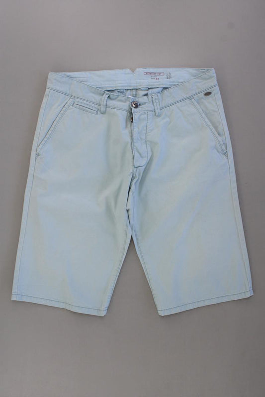 edc by Esprit Chino Shorts für Herren Gr. W34 türkis aus Baumwolle