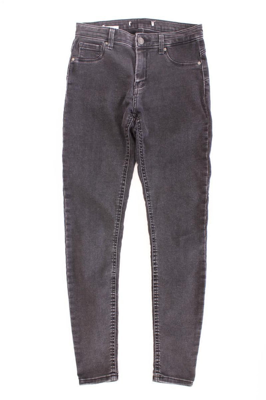 Bershka Skinny Jeans Gr. XS schwarz
