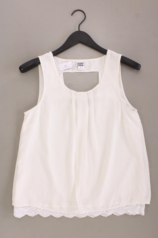 Vero Moda Ärmellose Bluse Gr. M weiß