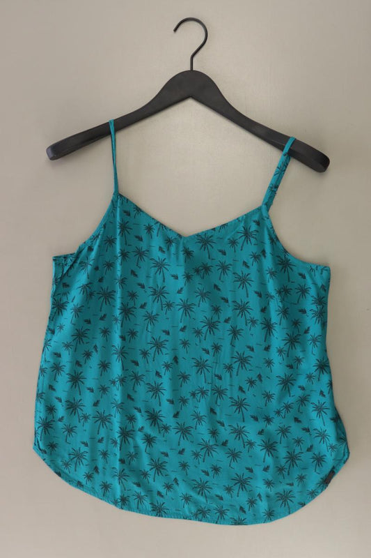 QS by s.Oliver Spaghetti-Top Gr. 40 türkis aus Viskose