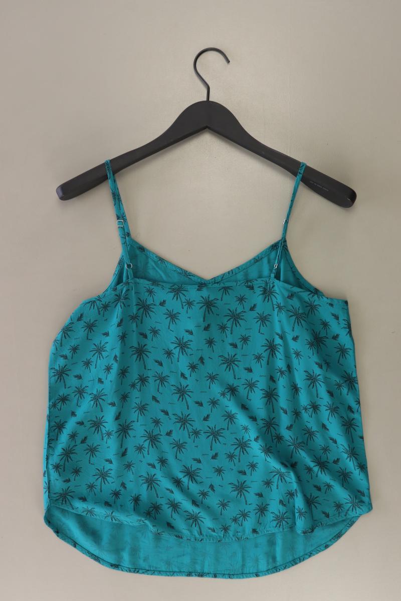 QS by s.Oliver Spaghetti-Top Gr. 40 türkis aus Viskose