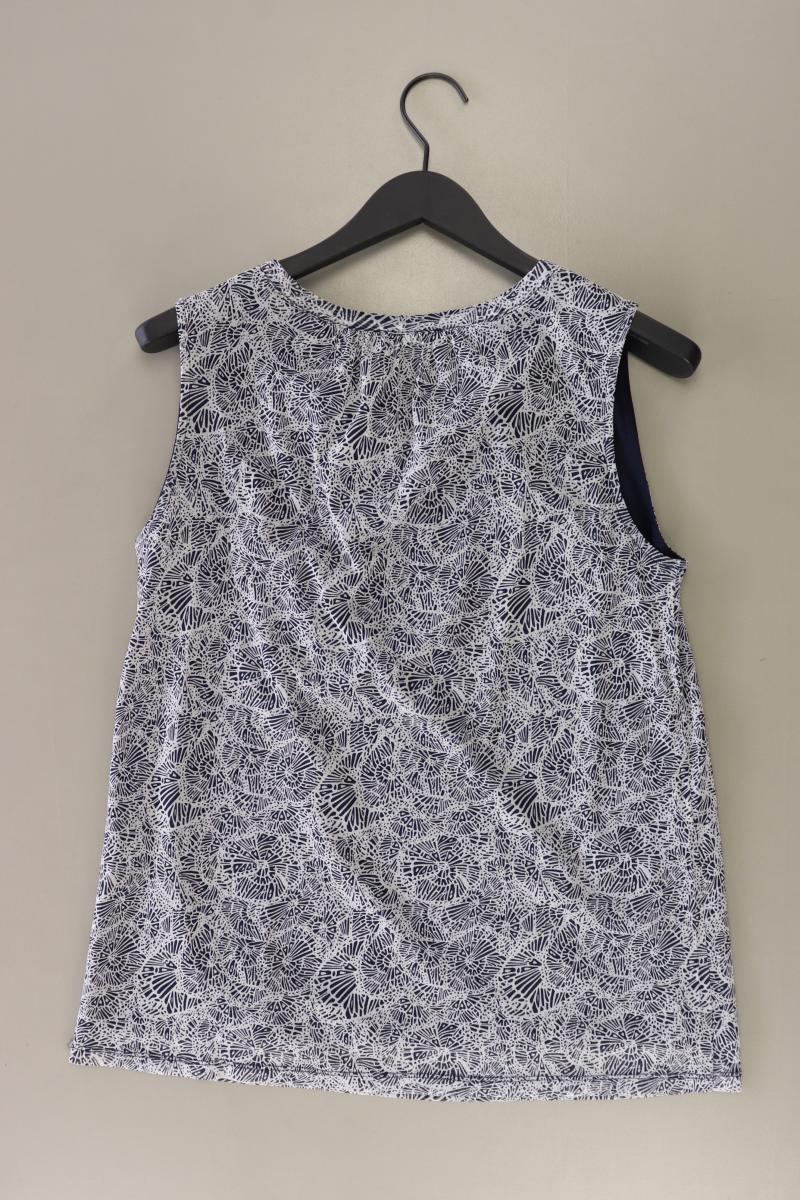 s.Oliver Ärmellose Bluse Gr. 40 blau