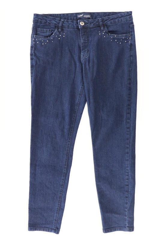 Arizona Skinny Jeans Gr. 44 blau aus Baumwolle