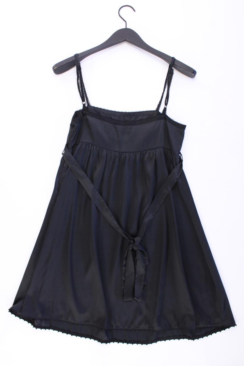 Zara Trägerkleid Gr. M mit Gürtel schwarz aus Polyester