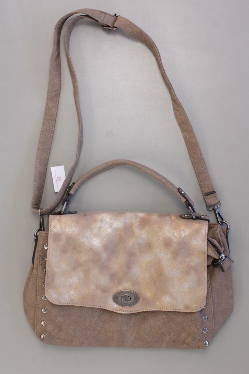 Mandoline Schultertasche neuwertig braun