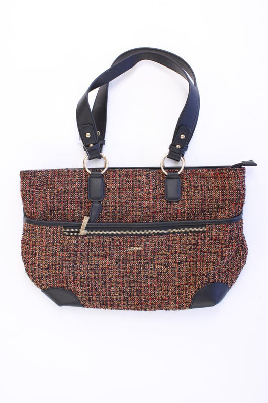 L. Credi Schultertasche schwarz