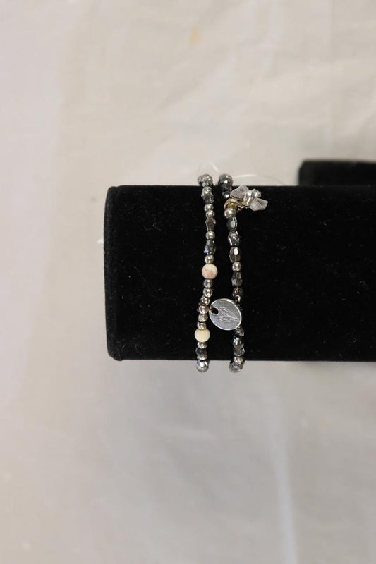 Armband grau