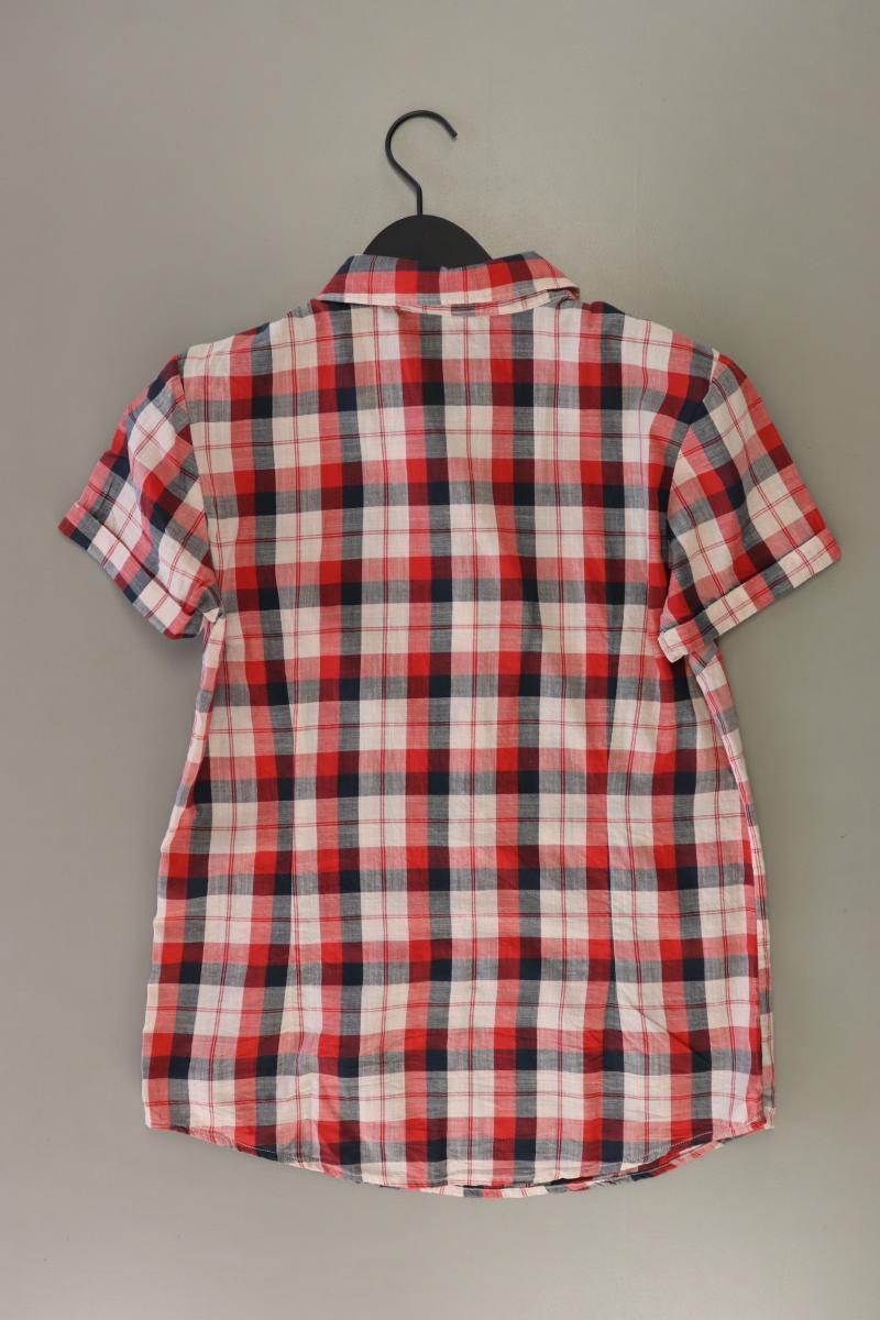 Maison Scotch Karobluse Gr. 40 kariert neuwertig Kurzarm rot aus Baumwolle